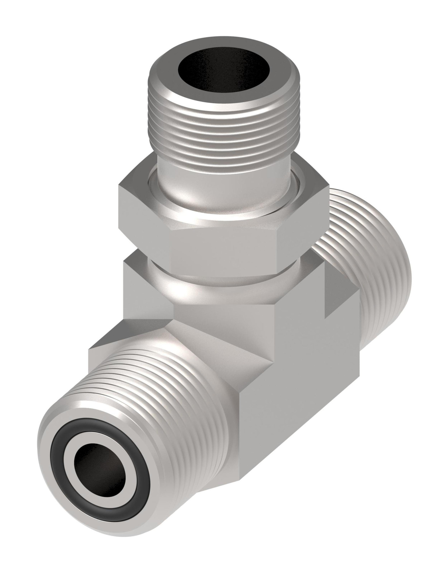 Adapter-TEE,AFOF,-12-12-12,CS,NBR,Z — photo 1 of 3