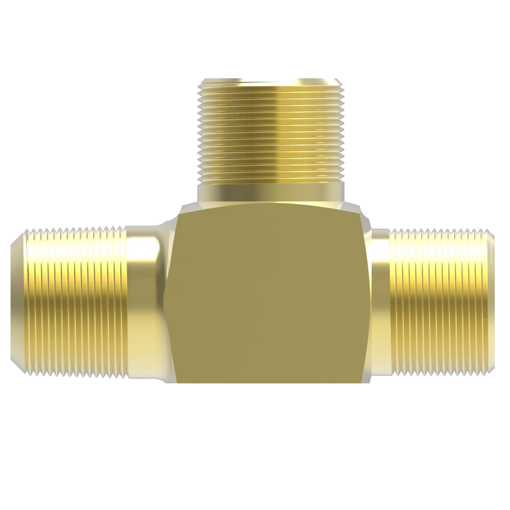 Adapter Brass AirBrake 116-75006 AB TEE — photo 2 of 3