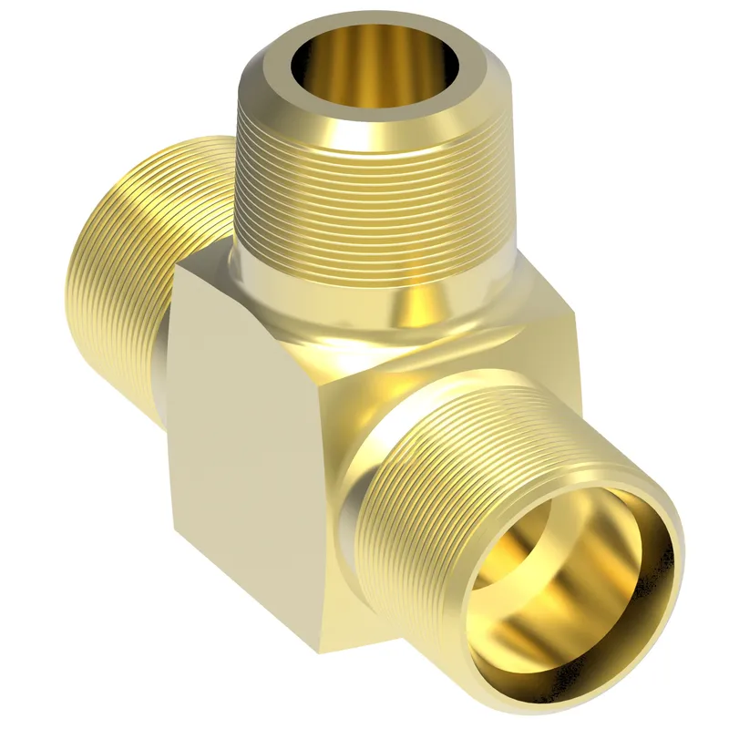 Adapter Brass AirBrake Tee 6Tx6Tx8MP — photo 3 of 3