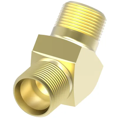 Adapter Brass AirBrake 45D -6T x -4MP