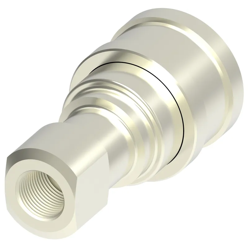 COUPLING,HK,F,1/8,B,-2NPTF,NBR,NI PLAT — photo 1 of 2