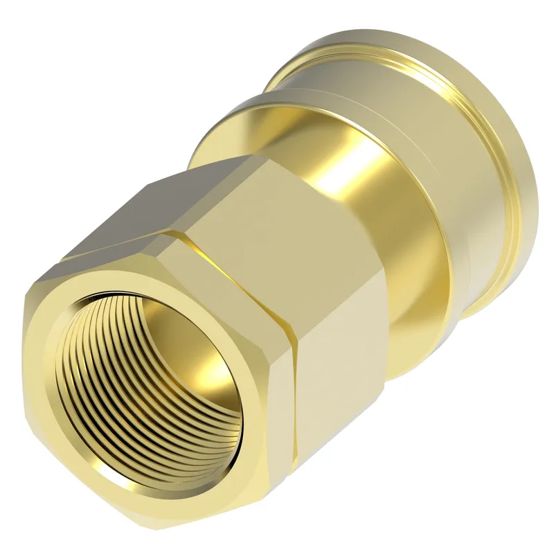 Cplng, HK SERIES SOCKET, BRASS — photo 1 of 3