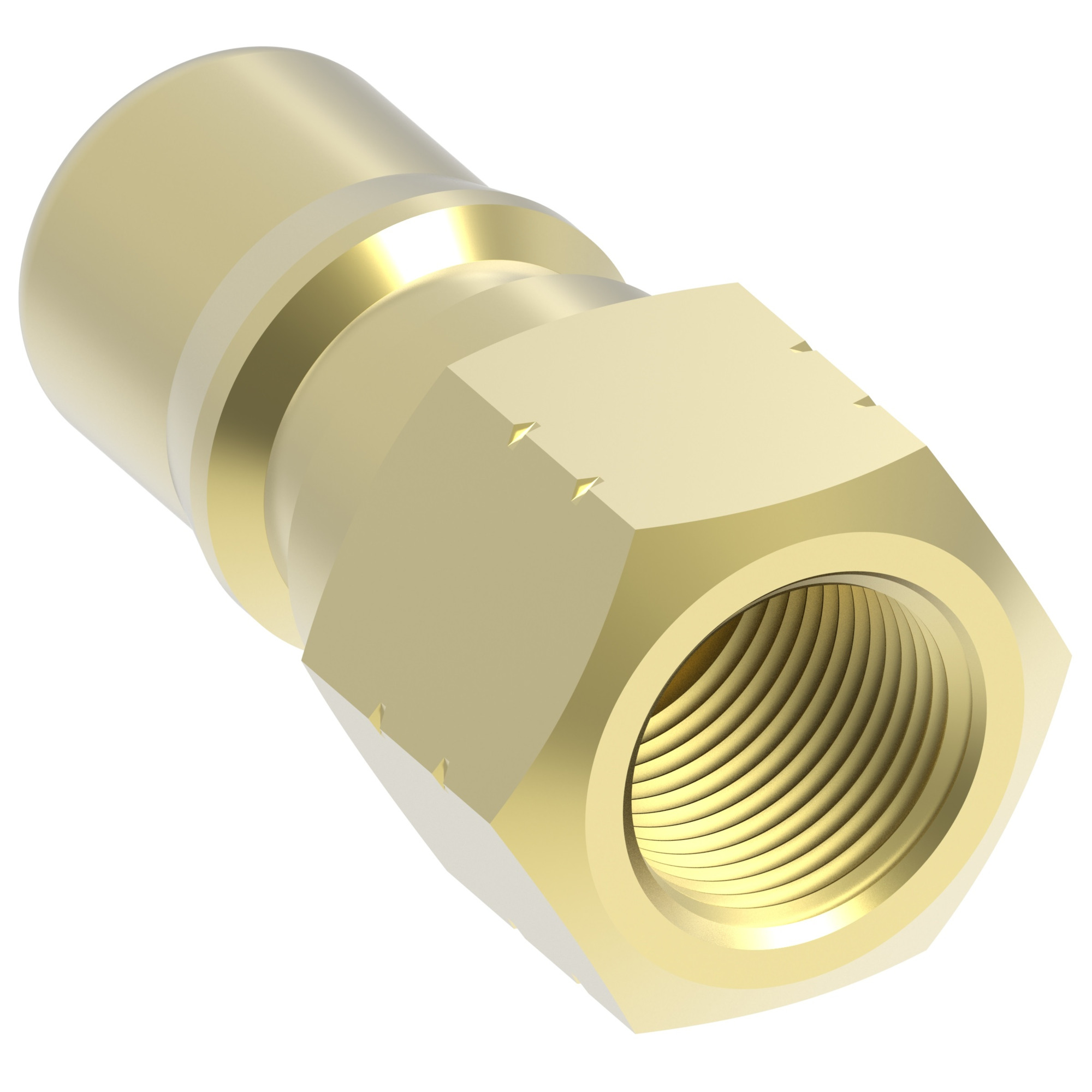 COUPLING,HK,M,1/4,BRA,-4NPTF,CR — photo 3 of 3
