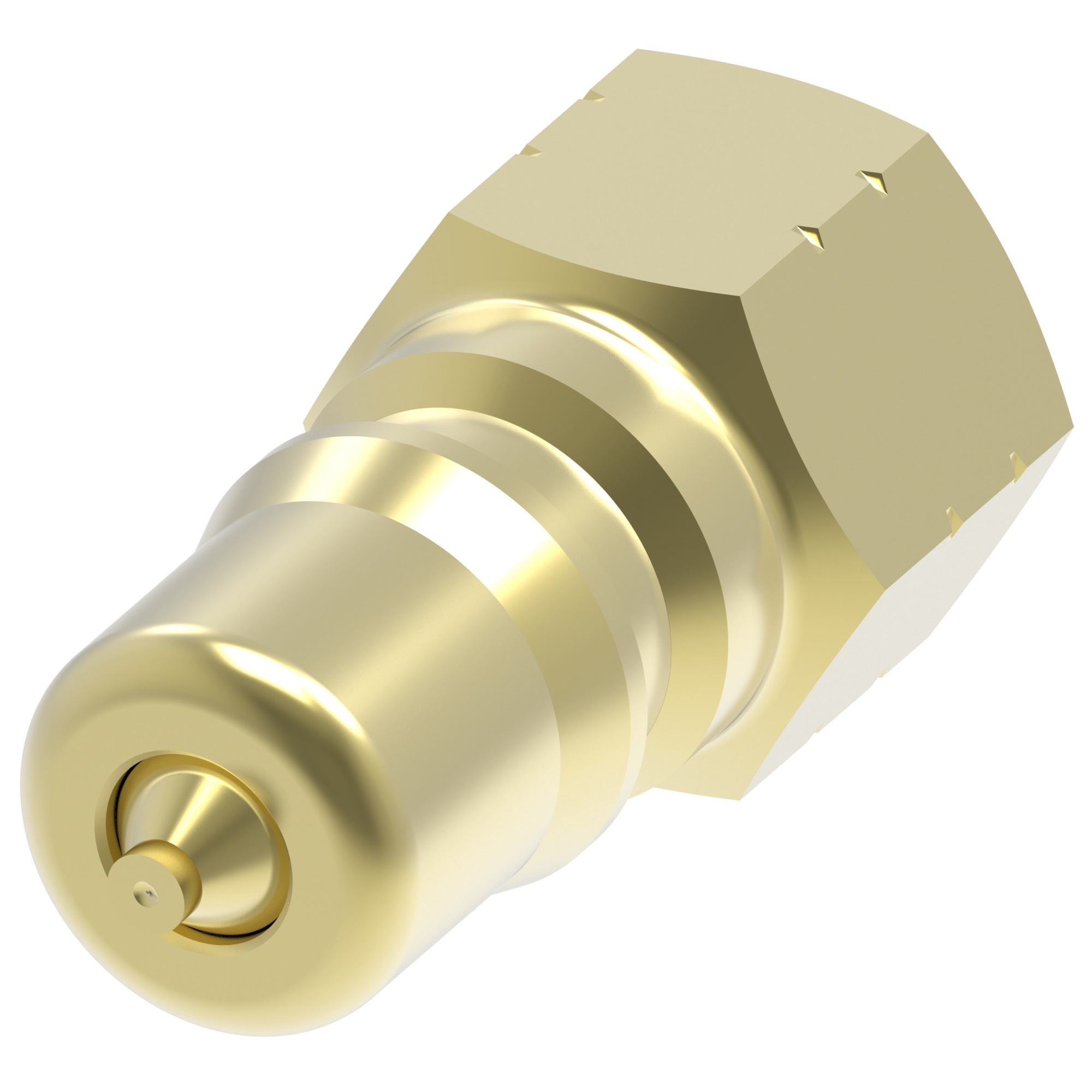 COUPLING,HK,M,1/4,BRA,-4NPTF,NBR — photo 1 of 3