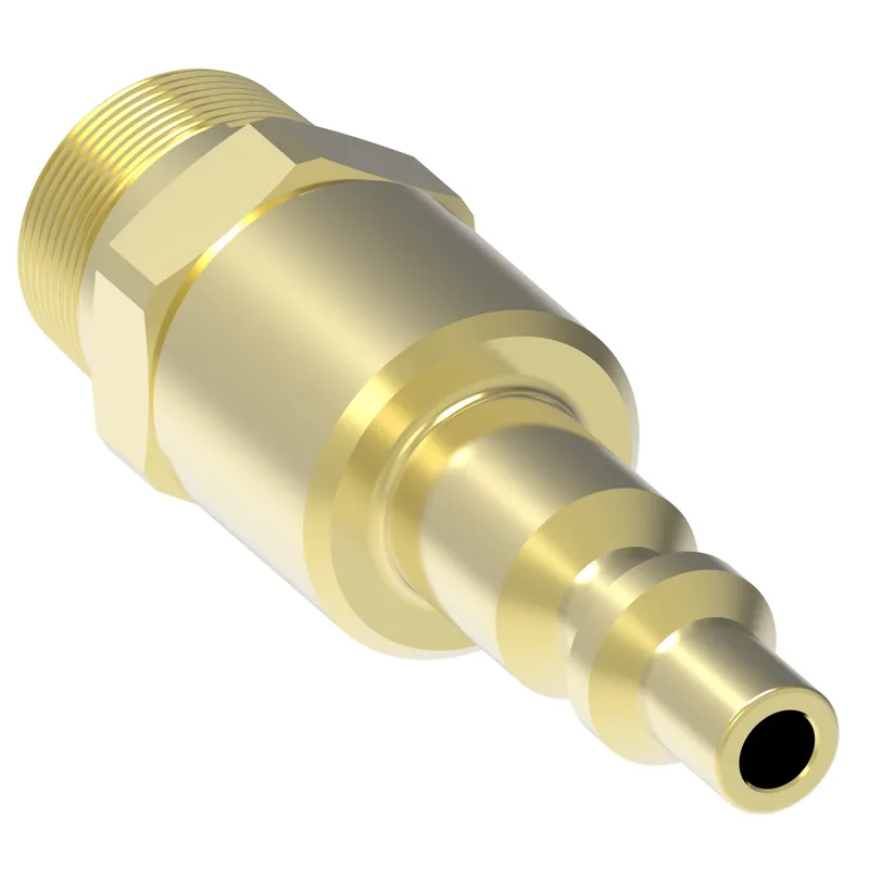 Cplng, 4000 SERIES MALE, BRASS — photo 2 of 3