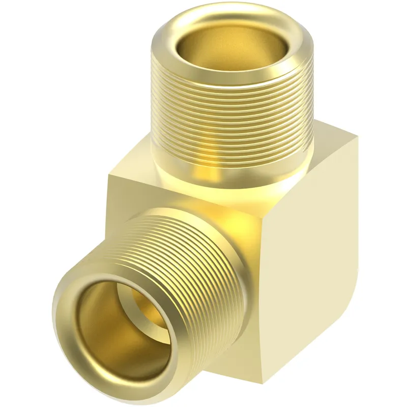 ADAPTER BRASS COMPRESSIO 90 D -4 TUBE X- — photo 1 of 3