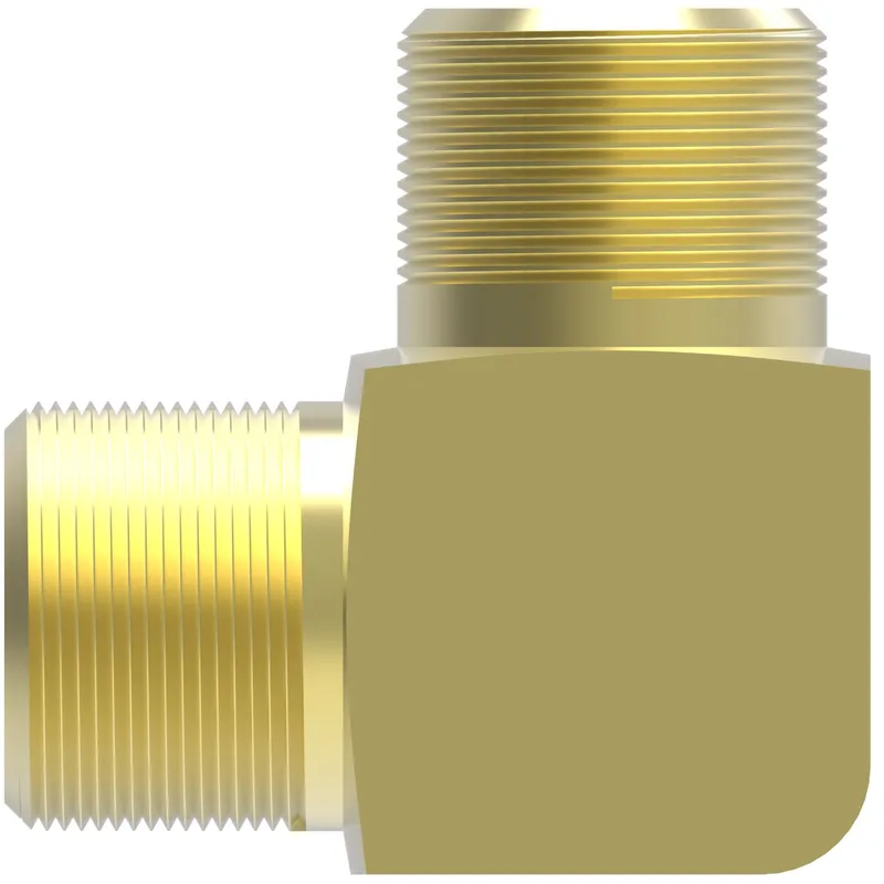 Adpt Brass Comp 90D Union -8T x-8T — photo 2 of 3