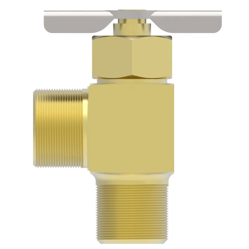 Valve Assembly Brass 3/8 Comp Shutoff — photo 2 of 3
