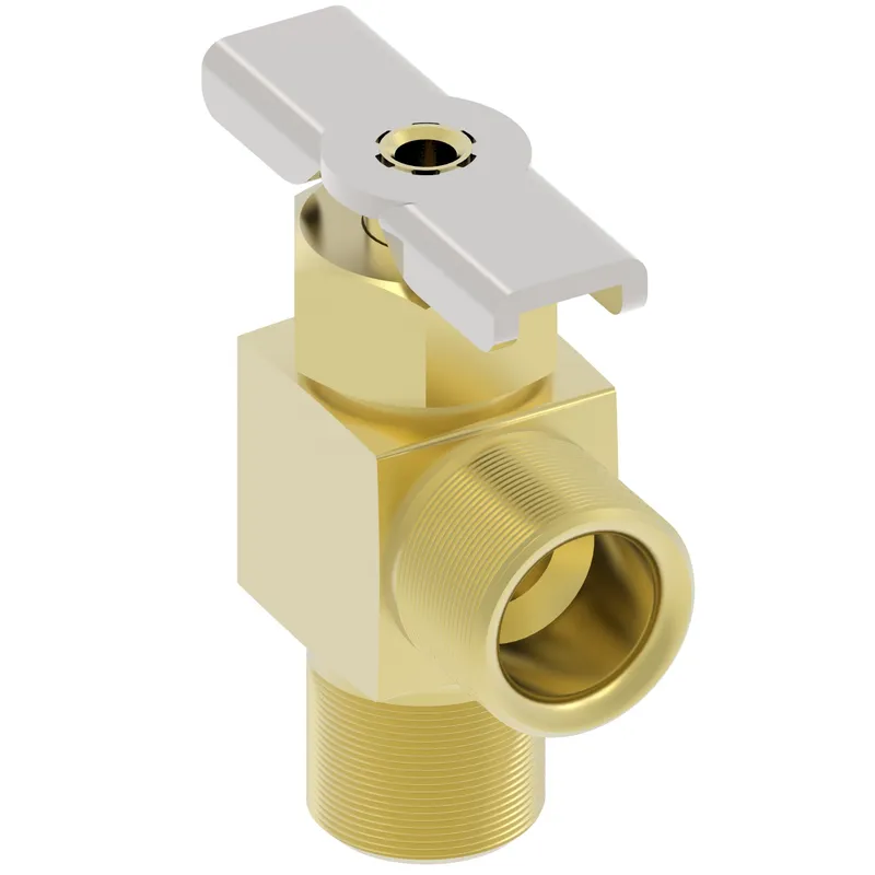 Valve Assembly Brass 3/8 Comp Shutoff — photo 3 of 3