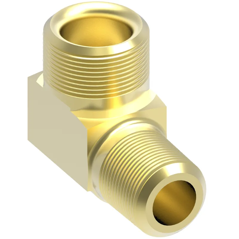 Adapter Brass Compresion 90D -4T X -4MP — photo 2 of 3