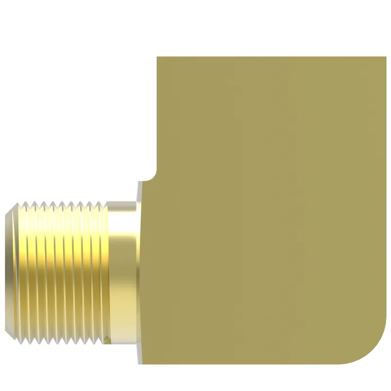 ADAPTER BRASS COMPRESSIO 90 DEG -4 TUBE — photo 2 of 3