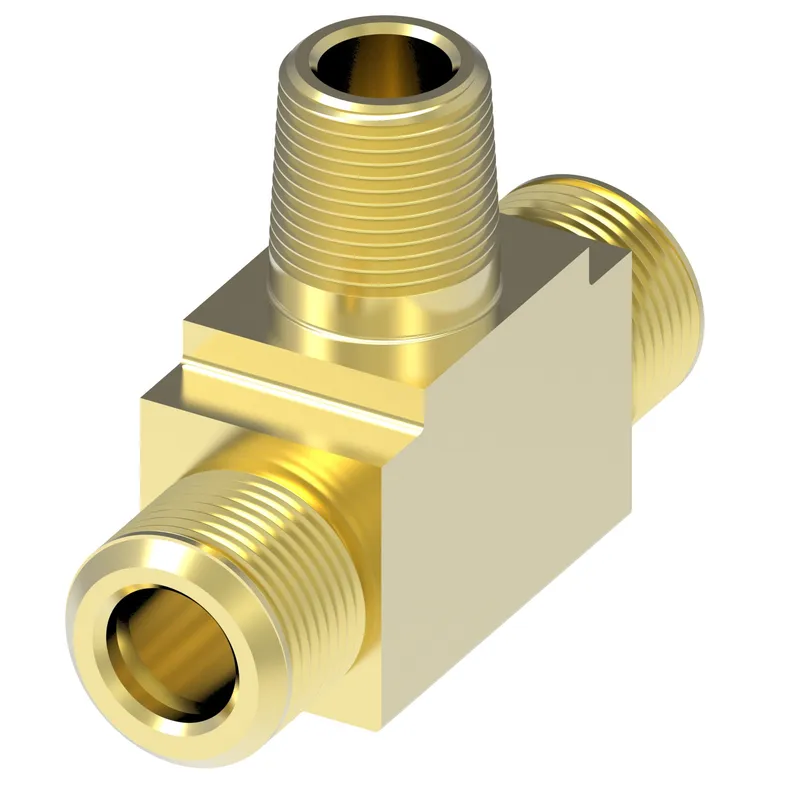 Adapter Brass Compressio TEE 8Tx8Tx6MP — photo 1 of 3