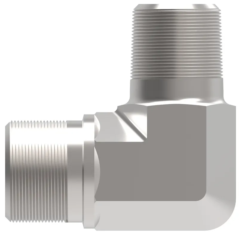 Adapter Flareless Steel 90D Tube x MP — photo 2 of 3