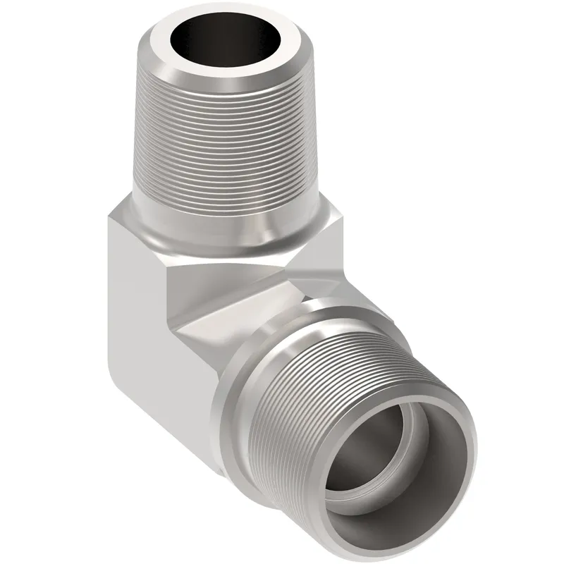 Adapter Flareless Steel 90D Tube x MP — photo 3 of 3