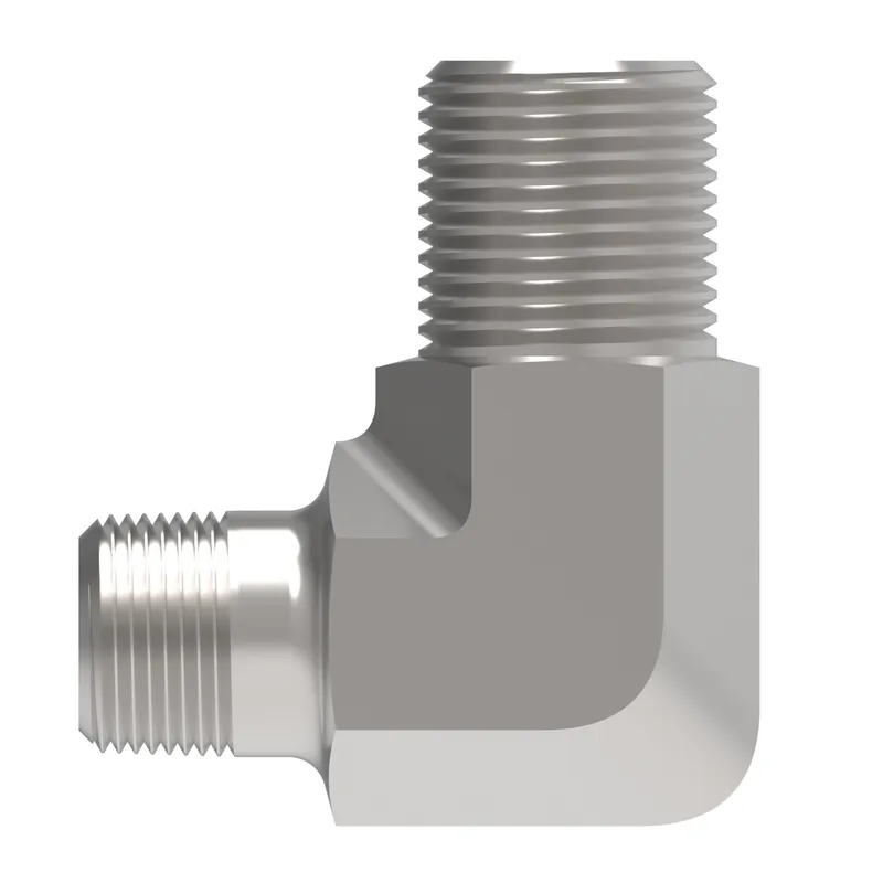 Adapter Flareless Steel 90D Tube x MPT — photo 2 of 3