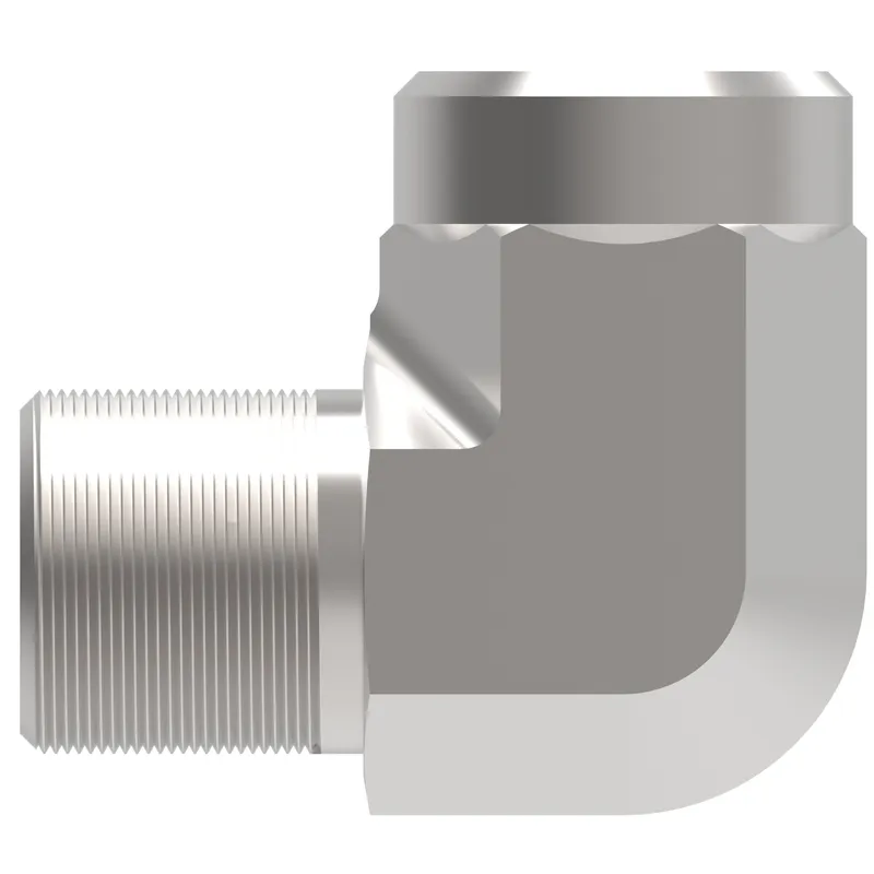 Adapter Flareless Steel 90D Tube x FP — photo 2 of 3