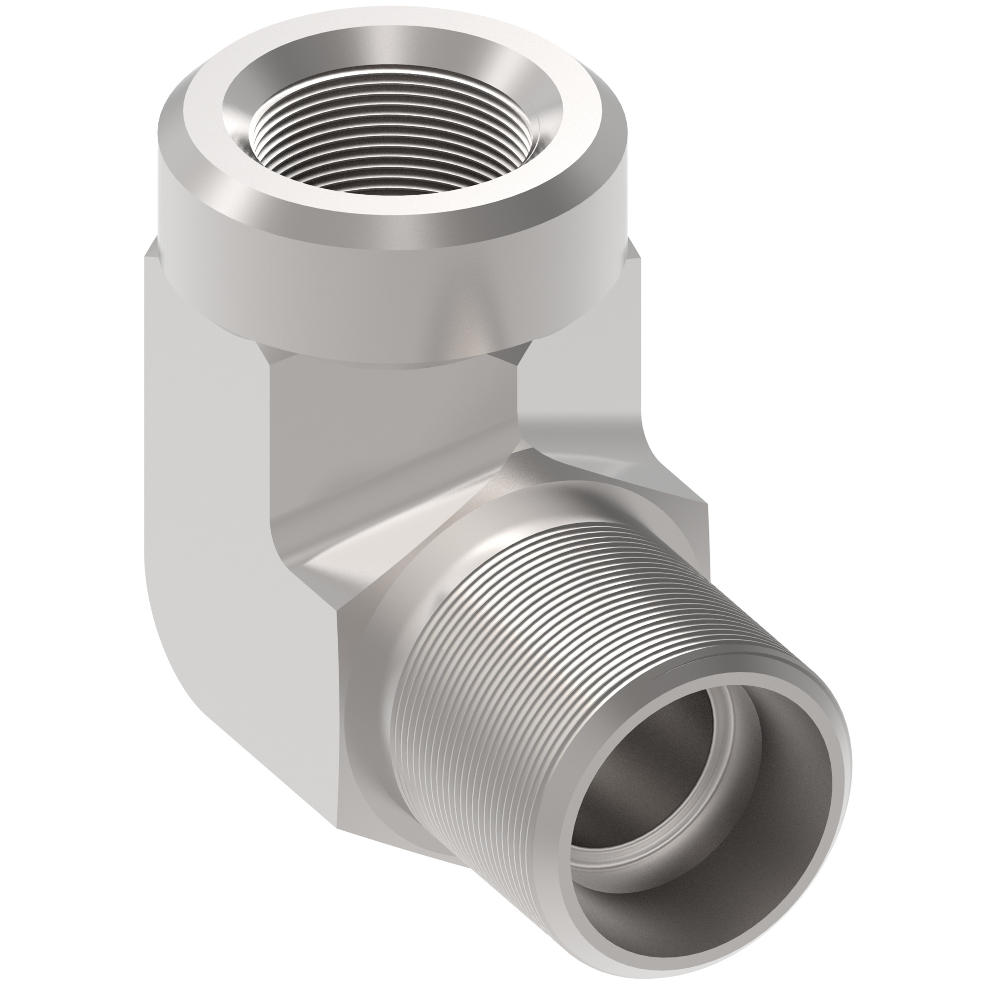 Adapter Flareless Steel 90D Tube x FP — photo 3 of 3
