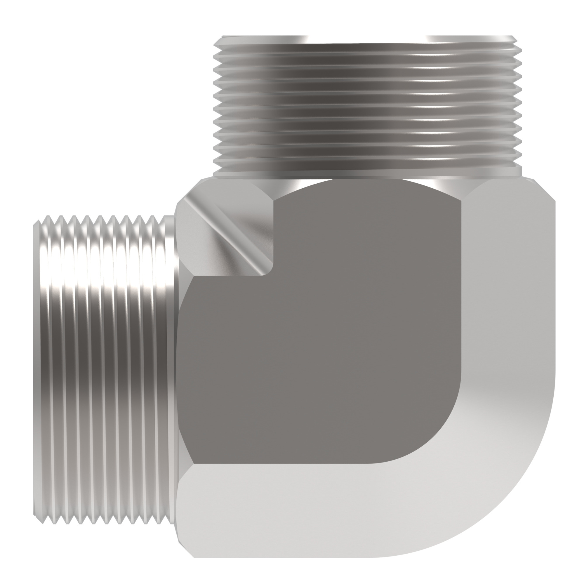 ADPT Flareless Steel 90D Union Elbow — photo 2 of 3