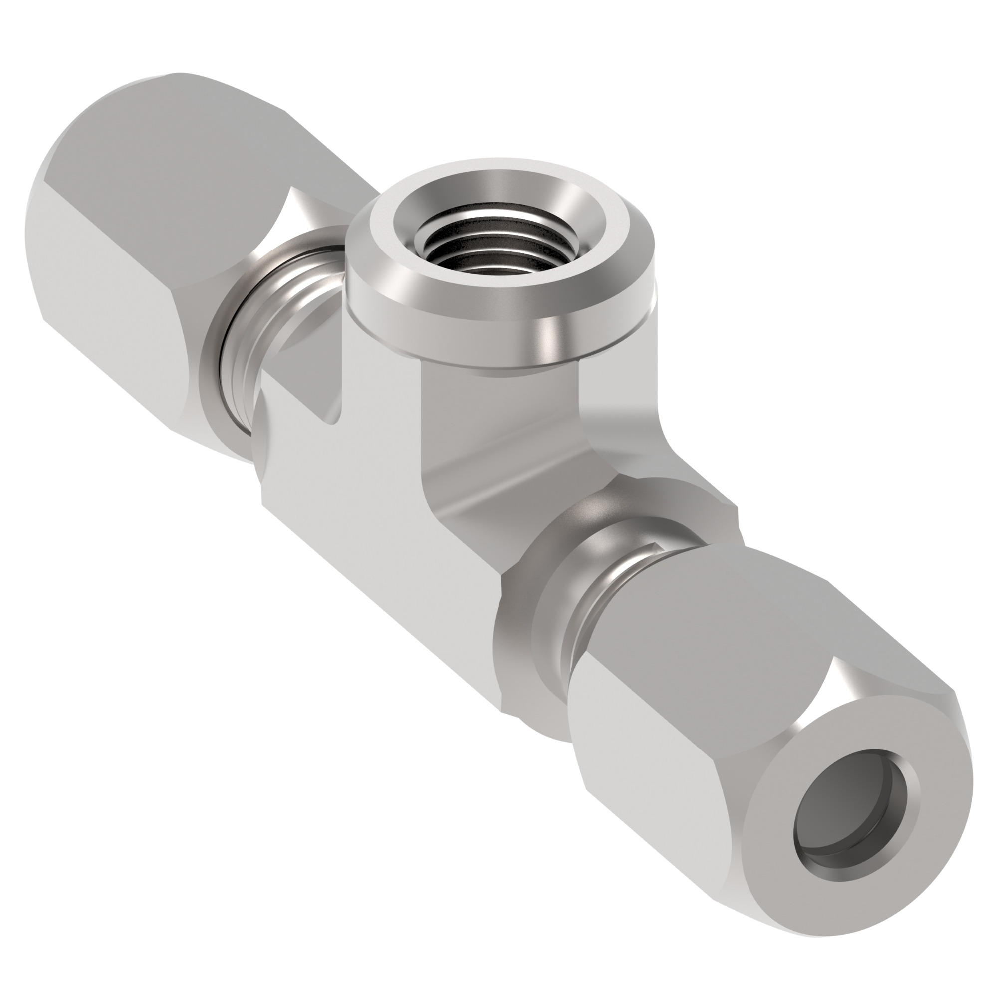 ADPT, Tee Flareless -10 T x -10T x 8 FP — photo 2 of 3