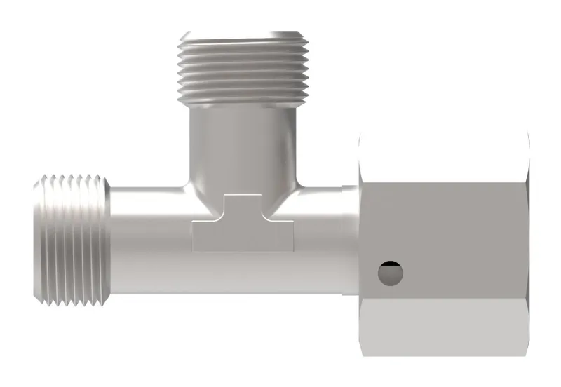 Adapter-TEE,CD,20S20S20S,CS,NBR,ZN — photo 2 of 3