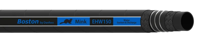 HOSE-BOS, EHW150, -48, WATER, BK, 100FT