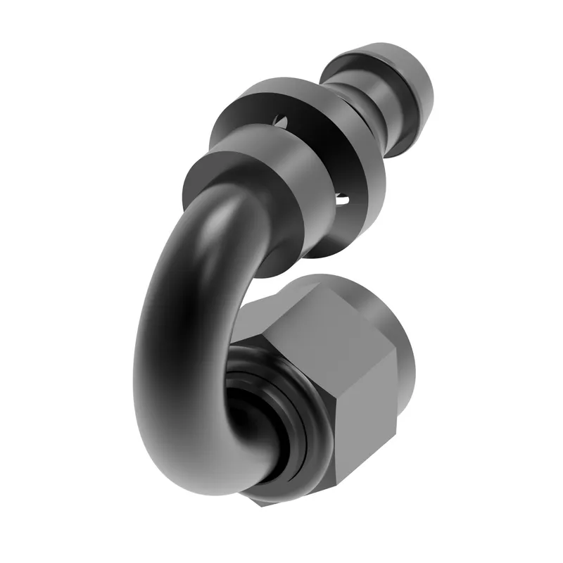 Ftng (reus), SAE37 180 degree fitting — photo 1 of 3