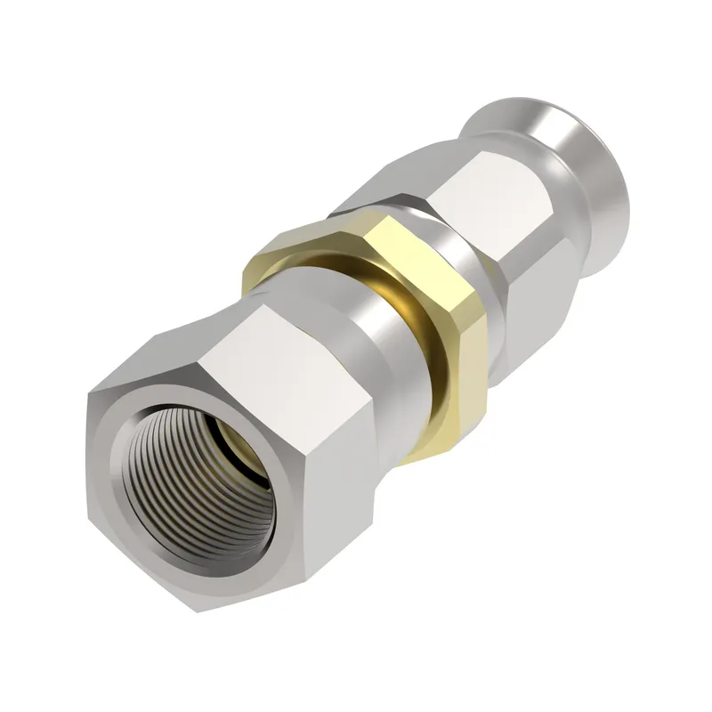 HOSE FTG, SR/03, JIC-F/03, CS, STR — photo 1 of 3