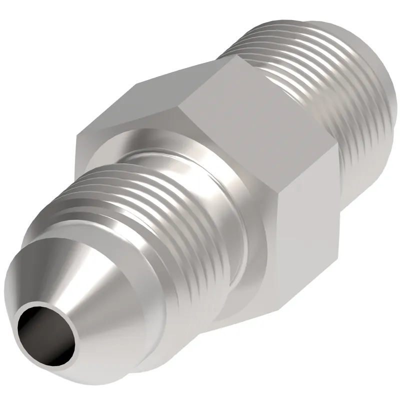 Perf steel adapt SAE 37 deg. Male Flar — photo 1 of 3
