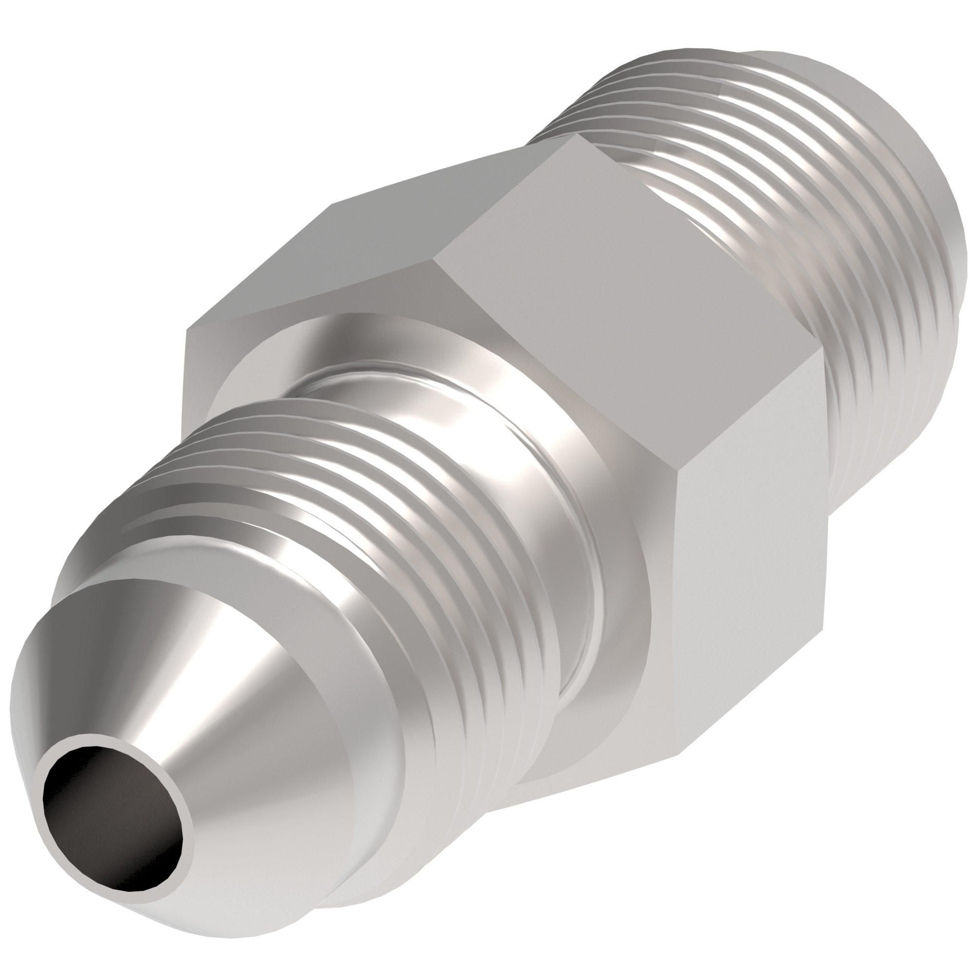 Perf steel adapt SAE 37 deg. Male Flar — photo 1 of 3