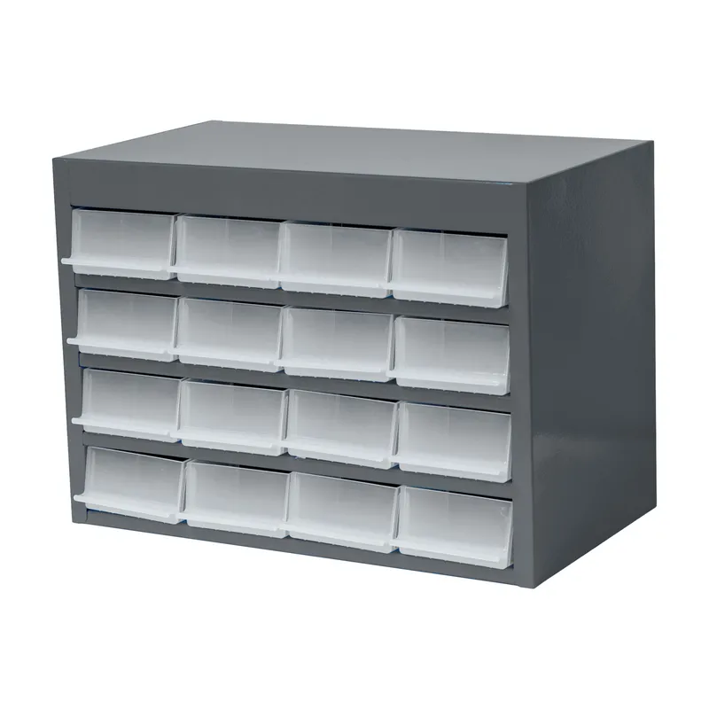 Cabinet, 15 Drawer Clear YELLOW — photo 1 of 2