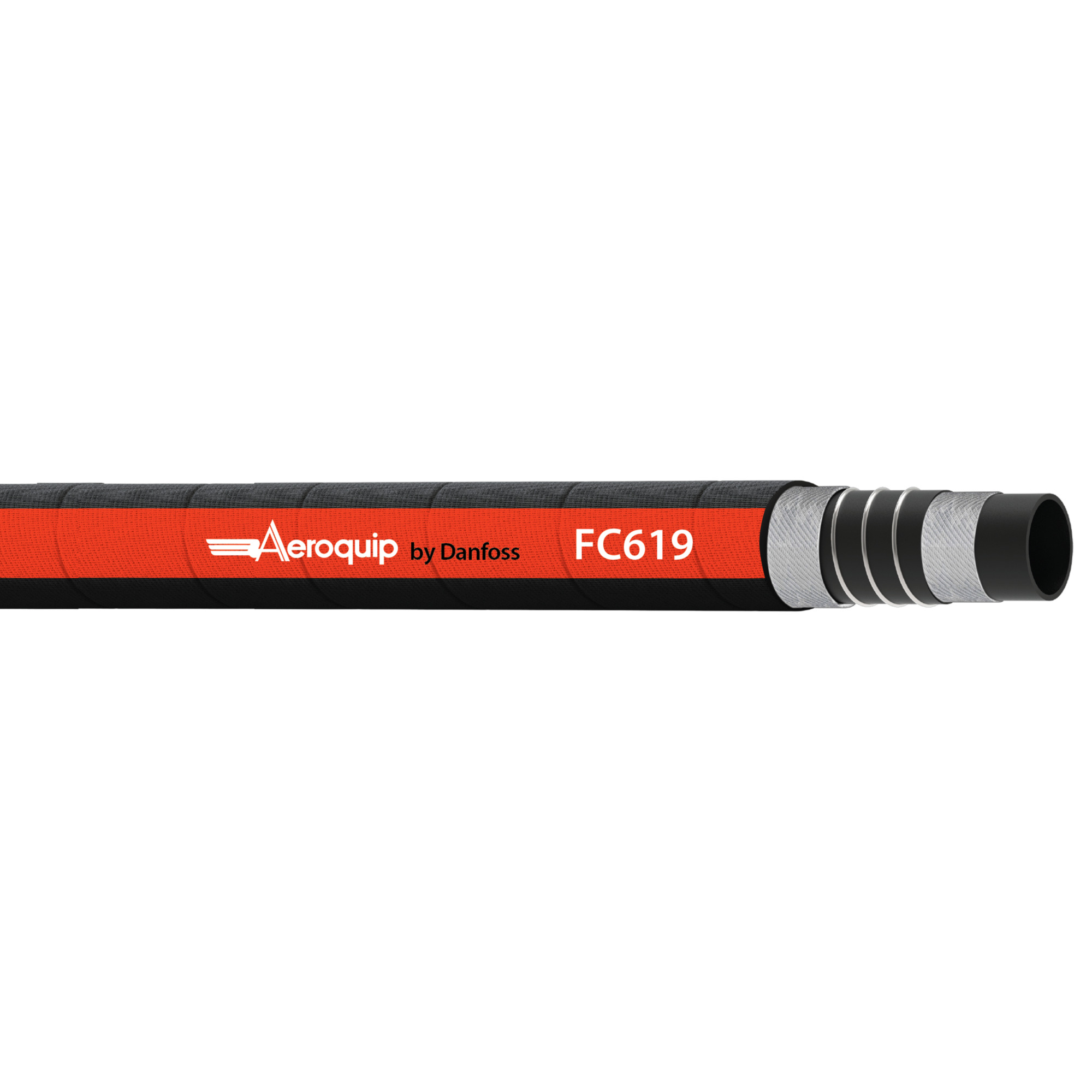HOSE-AER, FC619, -20, 600IN, CL, R4