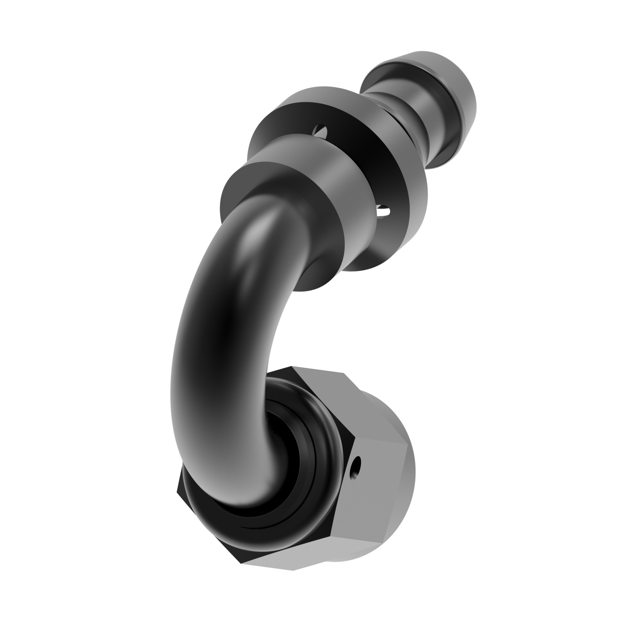 Ftng (reus), SAE37 150 degree fitting — photo 1 of 3