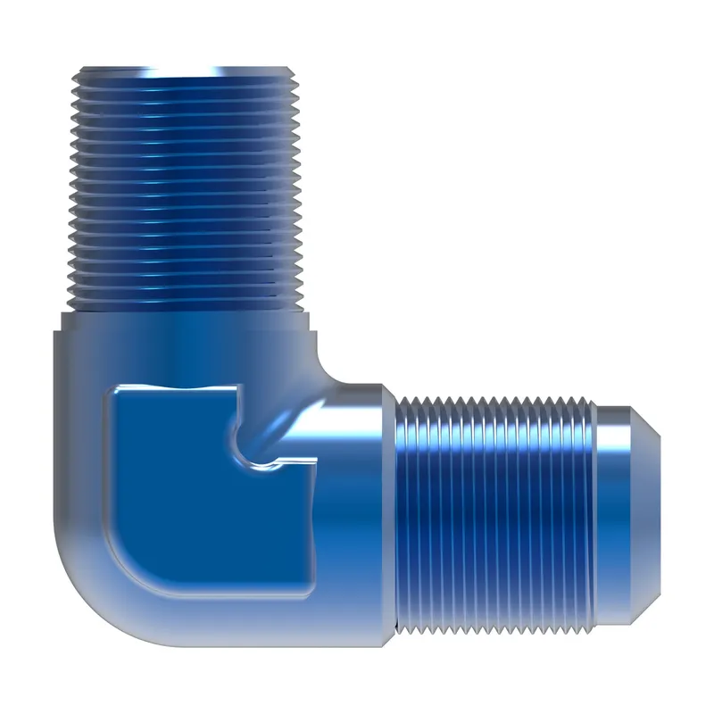 perf miscBLUE 90 DEG MALE AN TO PIPE — photo 2 of 3