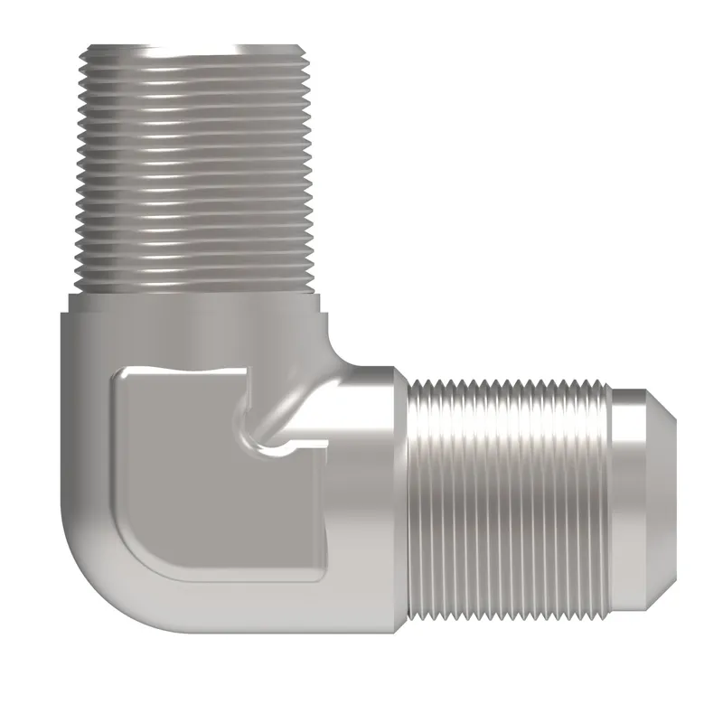 Perf steel adapt 90 deg. Male AN To Pipe — photo 3 of 3