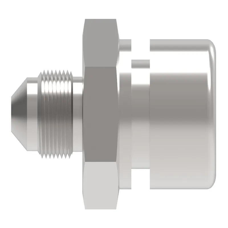 Perf steel adapt SAE 37 deg. Male Flar — photo 3 of 3