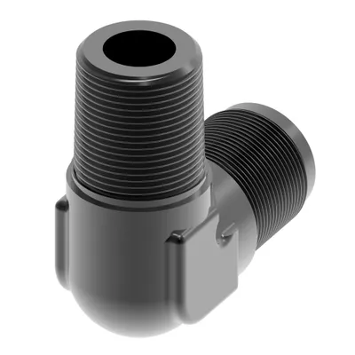 Perf misc AL adap BLK 90 M AN TO PIPE