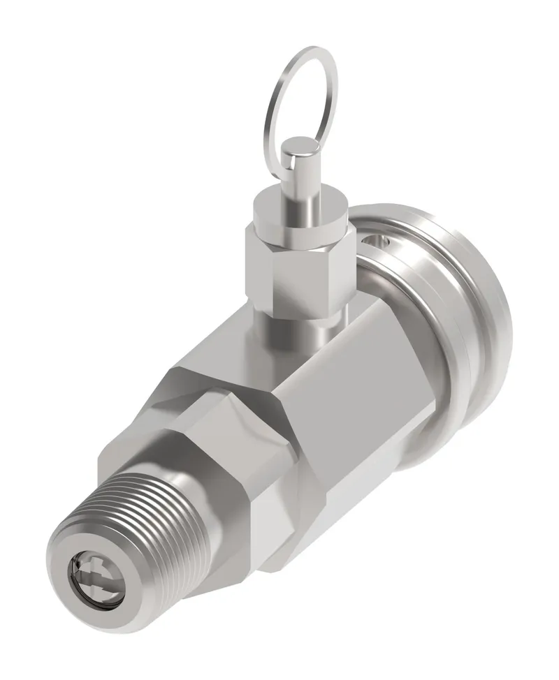 COUPLING,FD15,C,N/A,CS,-4MNPT,NBR — photo 1 of 3