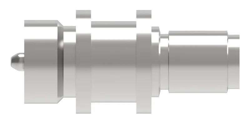 COUPLING,FD17,F,1/4,SS,-4UNF,EPDM — photo 2 of 3