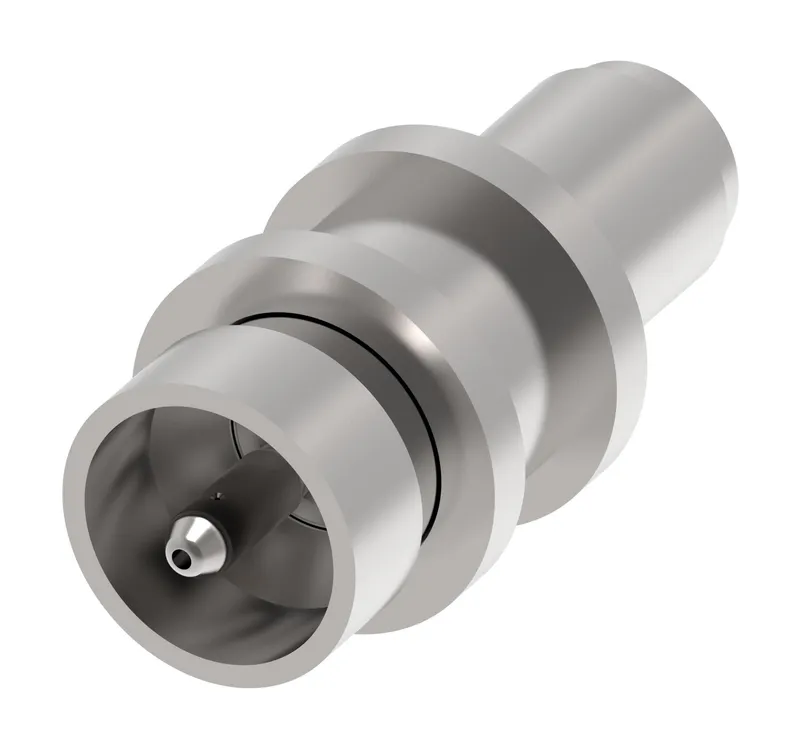 COUPLING,FD17,F,1/4,SS,-4UNF,EPDM — photo 1 of 3