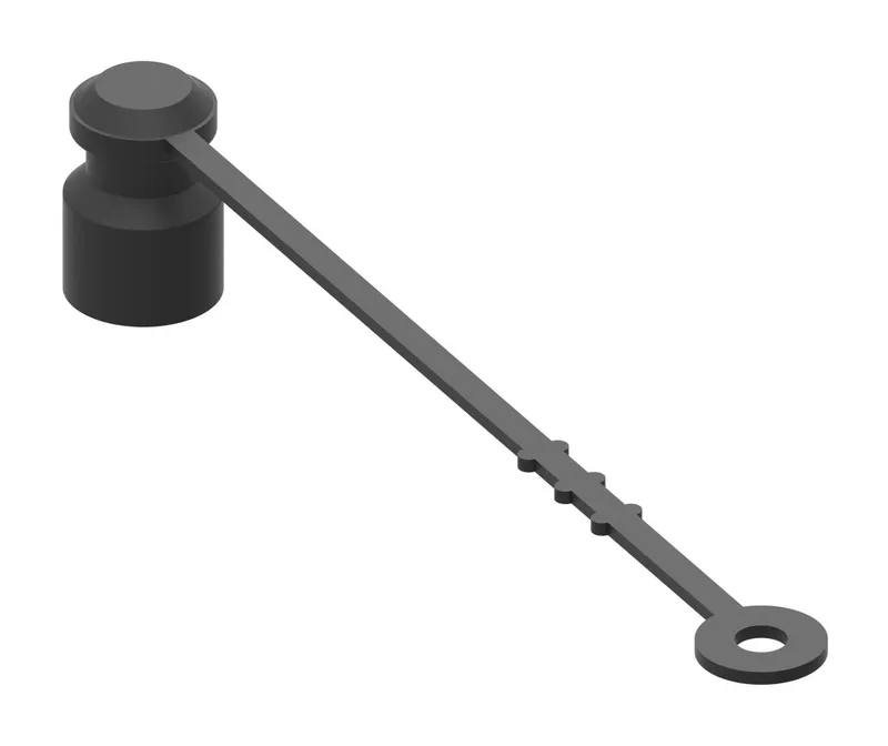 COUPLING,FD17,D,1/4,PLA,EPDM — photo 3 of 3
