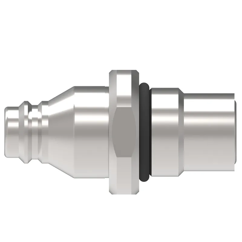 COUPLING,FD17,M,1/4,SS,-10UNF,EPDM — photo 2 of 3