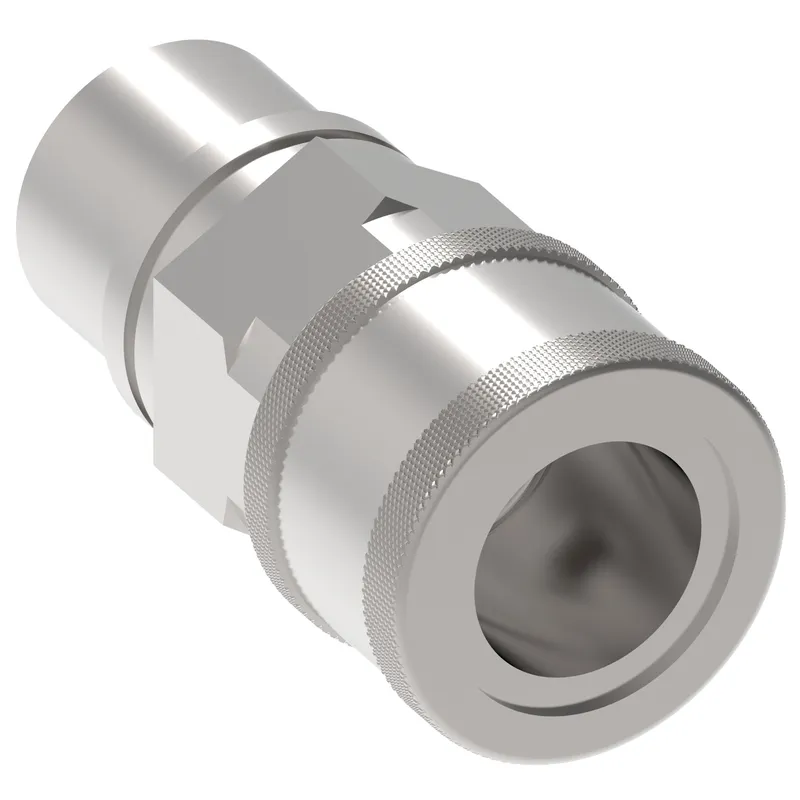 Cplng, FD42 SERIES FEMALE, STEEL — photo 2 of 3