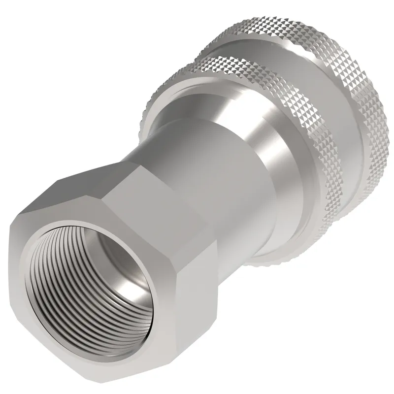 Cplng, 5600 SERIES FEMALE, STEEL — photo 1 of 3