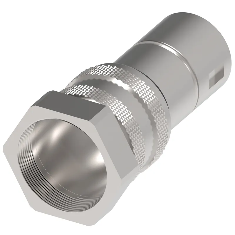 Cplng, FD86 SERIES FEMALE, STEEL — photo 1 of 3