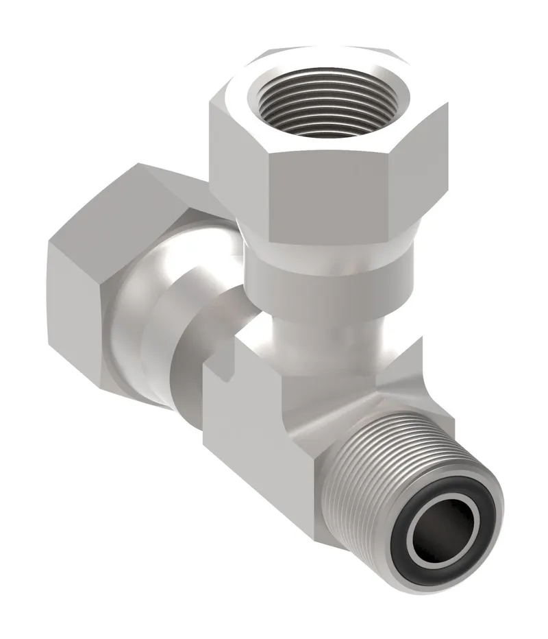 Adapter-TEE,FF,-8-8-8,CS,NBR,Z — photo 3 of 3