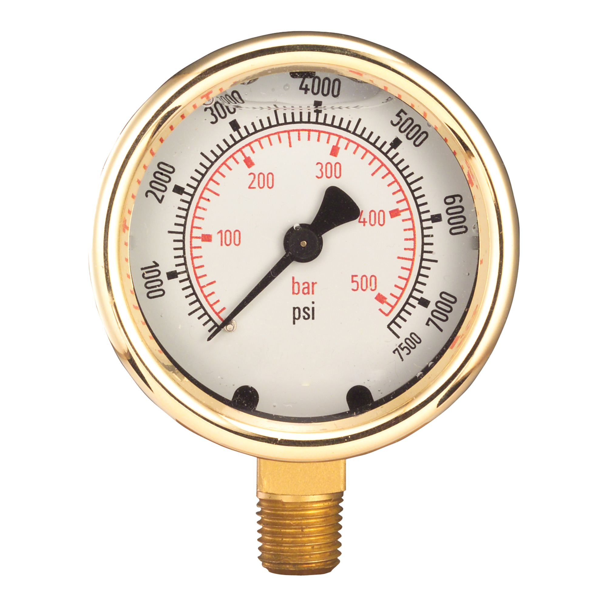 Pressure Gauge, -30 in/Hg-30 PSI — photo 1 of 2