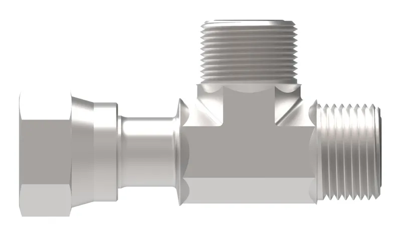 Adapter-TEE,FF2114T,-4-4,CS,NBR,ZD — photo 3 of 3