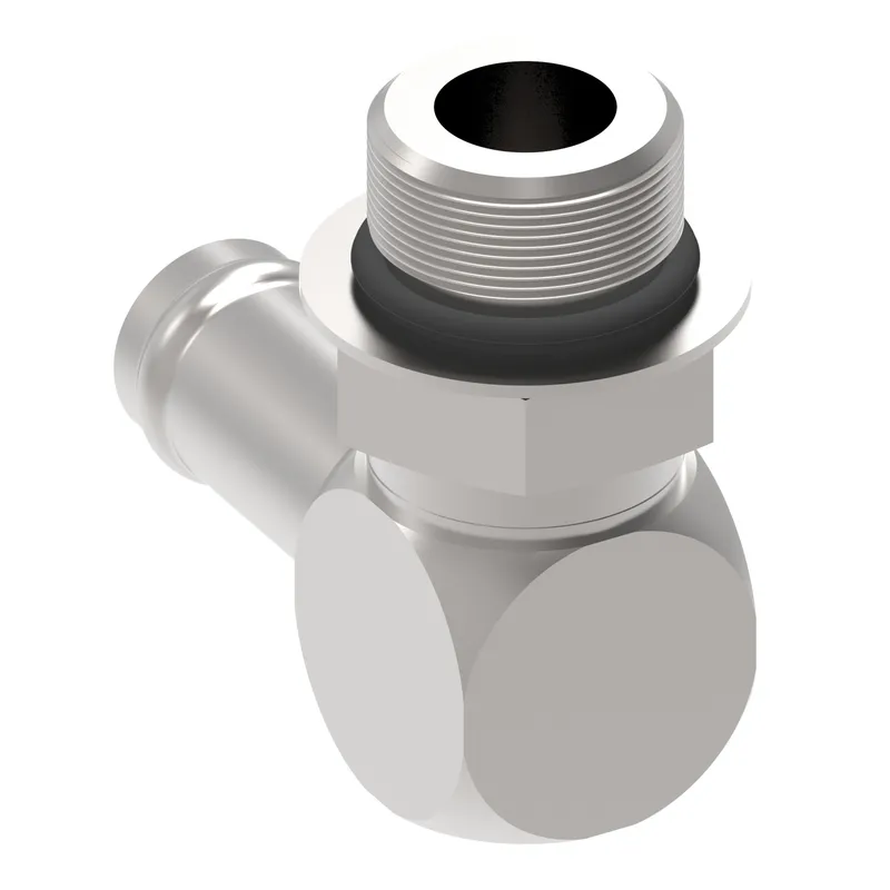 Adapter, ADJ SAE ORB 90 elbow — photo 2 of 3