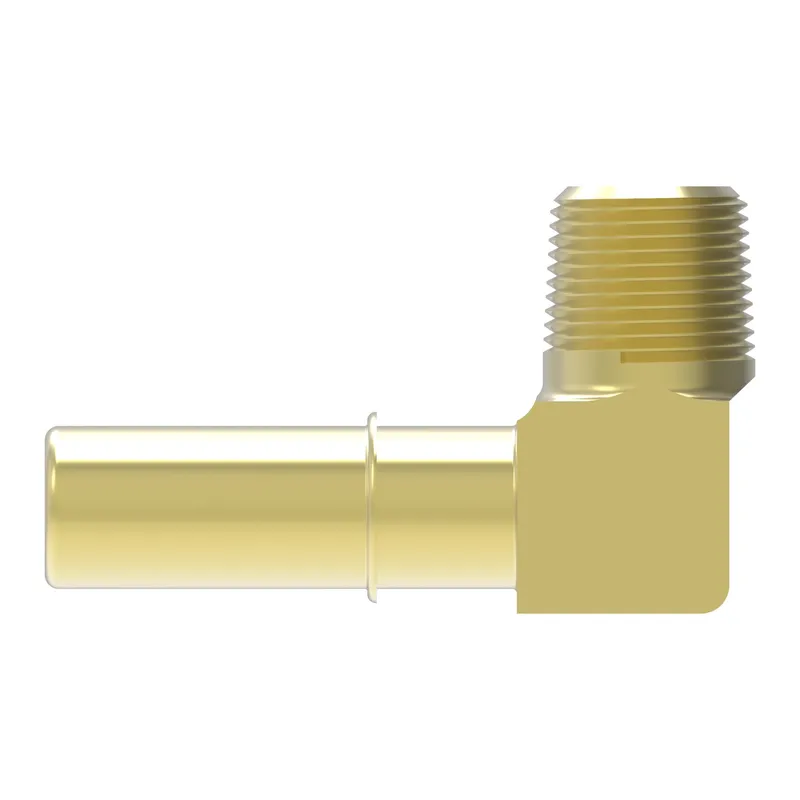 Adapter, NPTF/SM, 90 elbow, brass J2044 — photo 3 of 3