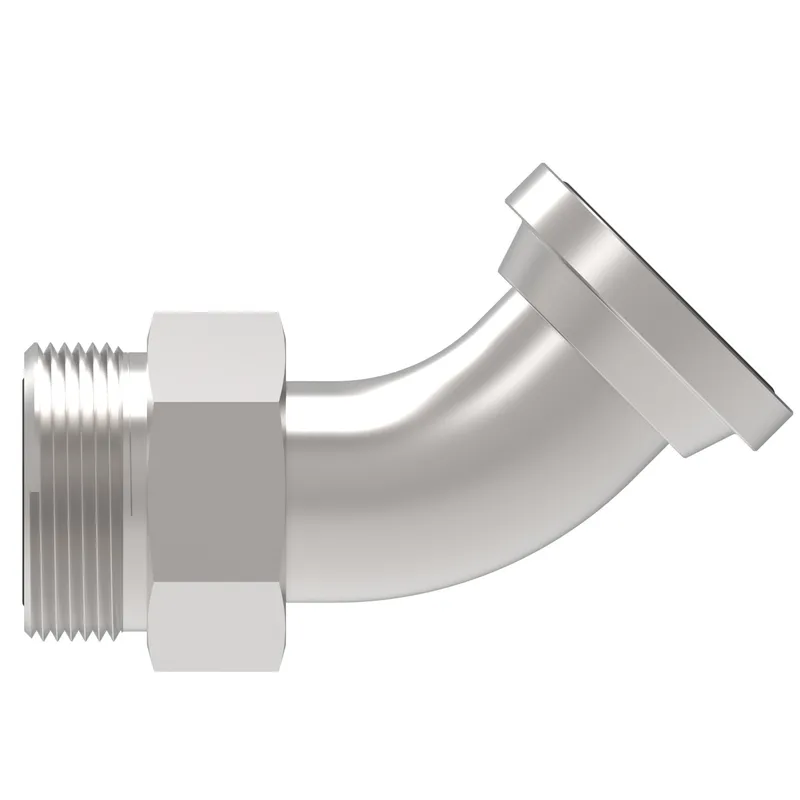 Adapter61-flange 45 elbow 4-47 — photo 2 of 3